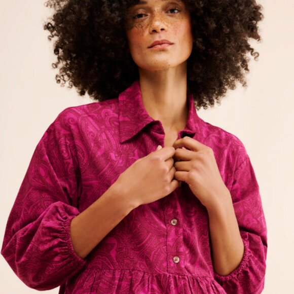 Maeve by Anthropologie - The Bettina Tiered Shirt Dress - Medium - Picture 2 of 7